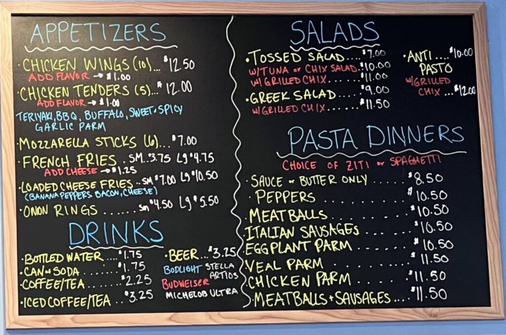 Exeter Town Pizza Inc Menu 8